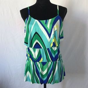 iz Byer Colorful Tank Top